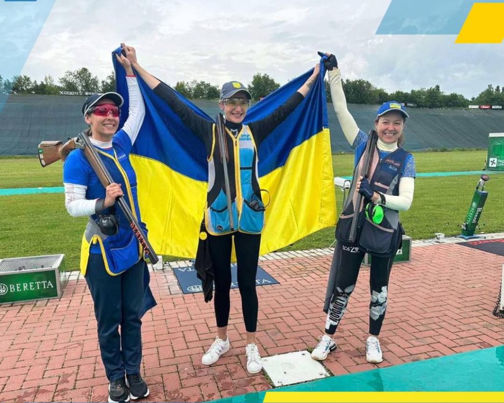 Українки вибороли золото Чемпіонату Європи зі стендової стрільби в Італії