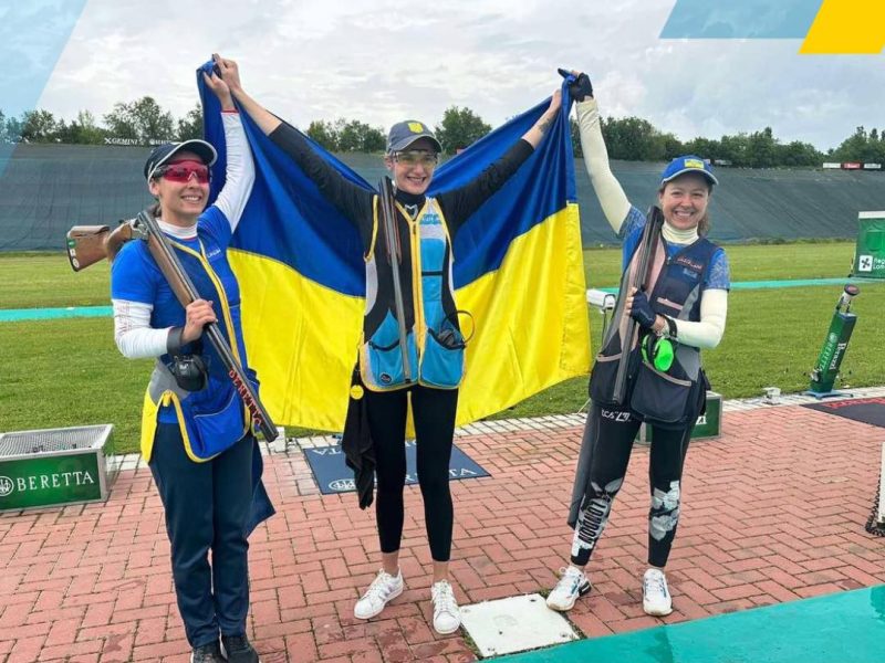 Українки вибороли золото Чемпіонату Європи зі стендової стрільби в Італії (ФОТО)