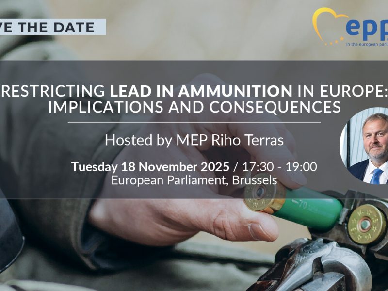 У Європарламенті обговорять заборону свинцю в боєприпасах: що це означає для мисливців